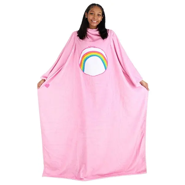 Cheer Bear Care Bears Wearable Comfy Throw