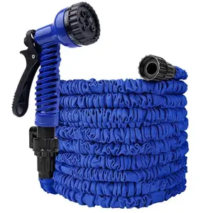 Expandable Garden Water Hose - Portable Flexible Expanding Waterhose with Spray Nozzle, 25-100ft Multiple Lengths Tools & Hardware Accessory