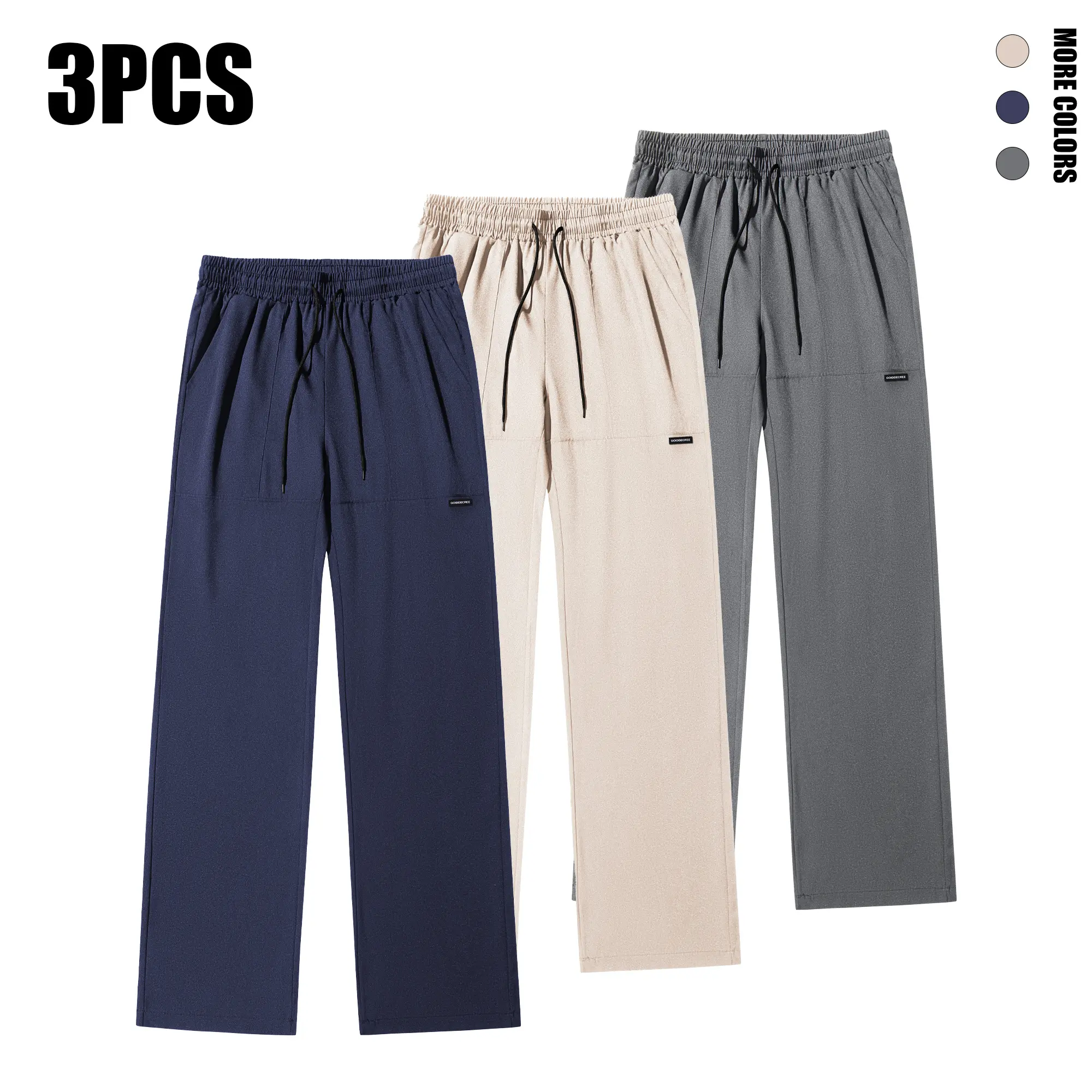 Dark Blue + Khaki + Gray