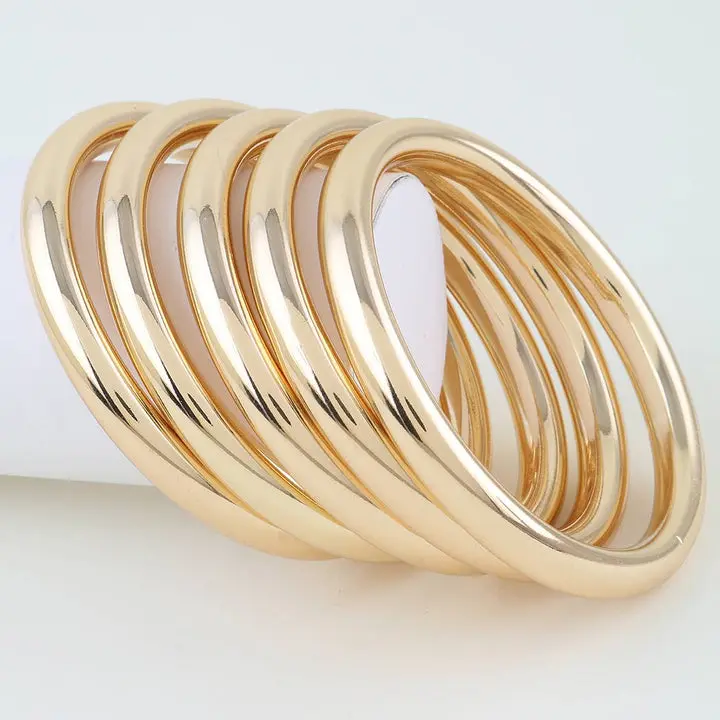 80’s Vintage Bangle 5pc Stack
