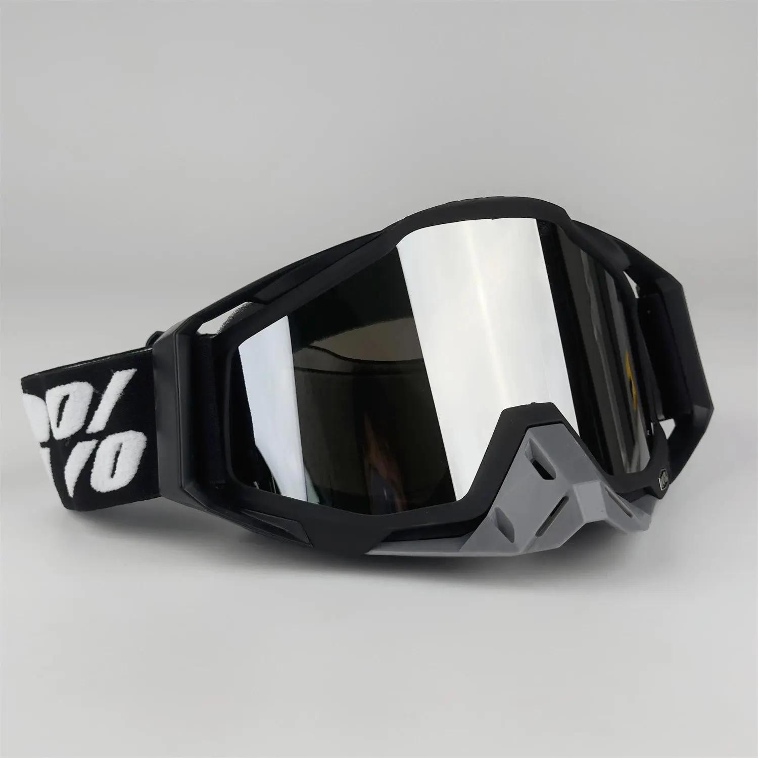1pc Off-Road Windshield Suitable for Skiing & Motorcycle Riding, Anti-Wind Sandproof Large Frame Design, Fog-Resistant Lenses, Unisex Outdoor Sports Protection Glasses, Protective Gear, Dirt Bike Gear, Motor Parts Accessories, Motocross Gear