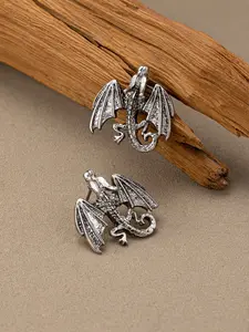 Vintage Bohemian Dragon Wing Dinosaur Earrings, Stud Earring Jewelry, Creative Metal Design, Fashionable Women's Jewelry, Classic Holiday Style, Vintage Statement Earrings, Studs Earrings