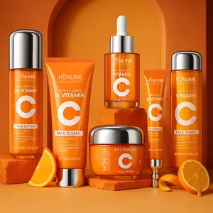 HONLINK 6-in-1 Skincare Set: Moisturizes, Repairs & Glows Skin | Korean Skincare Routine for Glass Skin | Radiant & Even Skin Tone