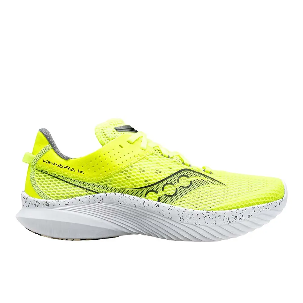 Saucony Mens Kinvara 14 Running Sneakers Shoes - Yellow