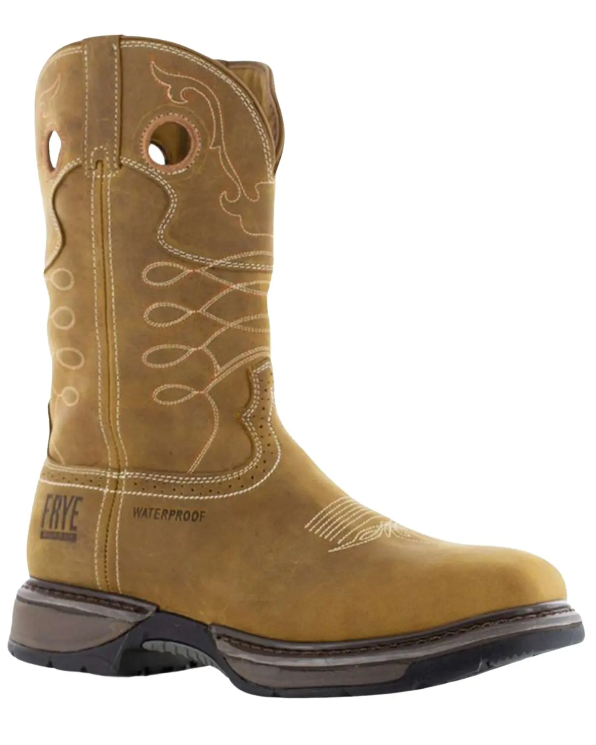 Frye Men's Men'S 10" Wellington Waterproof Work Boot Steel Toe - Fr40103