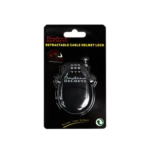 Helmet lock for safety made by Daytona helmets