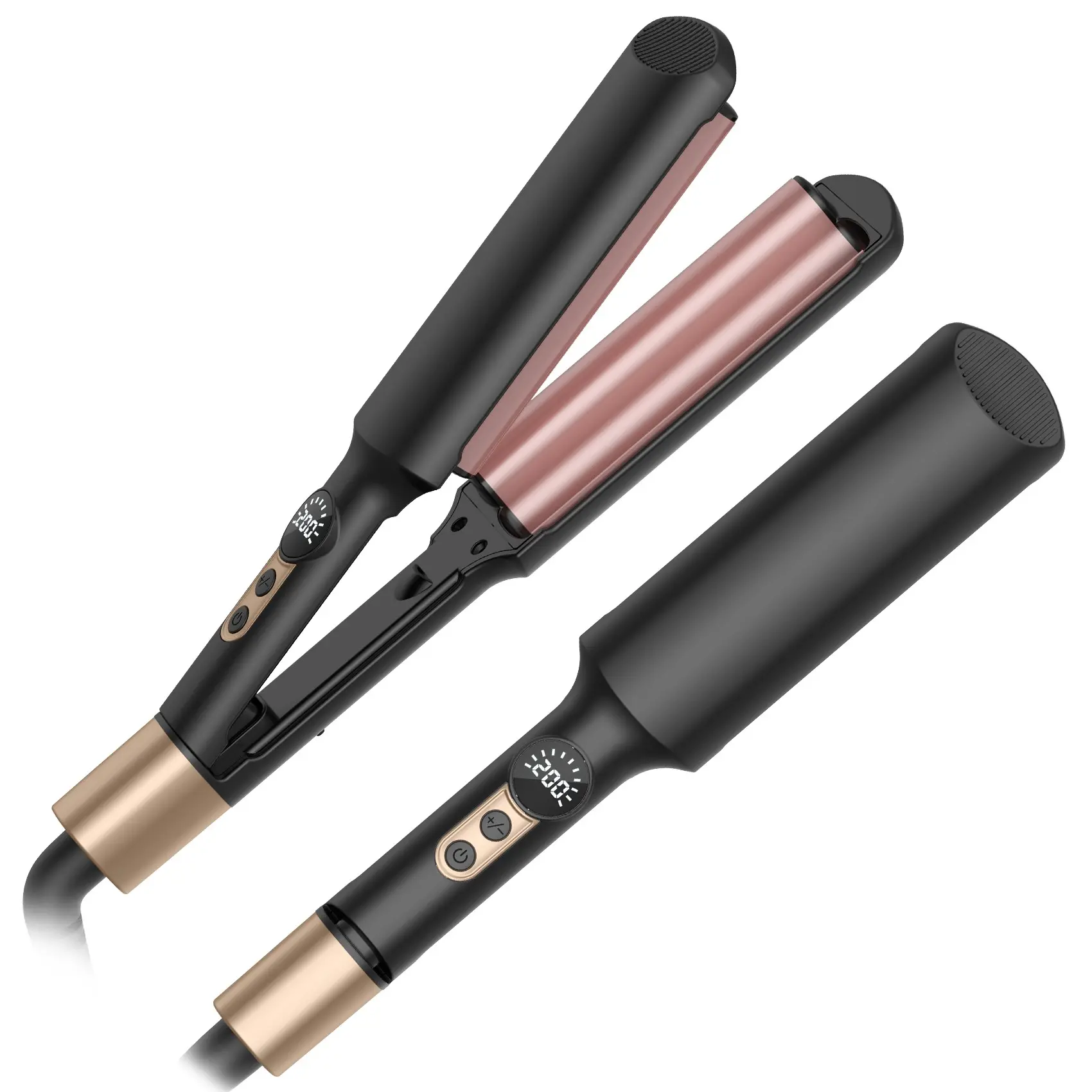 Portable Hair Curler, 1 Box Hair Straightener & Curler, Hair Styling Tool for Women & Girls, Professional Hair Styling Tool for Home & Salon Use