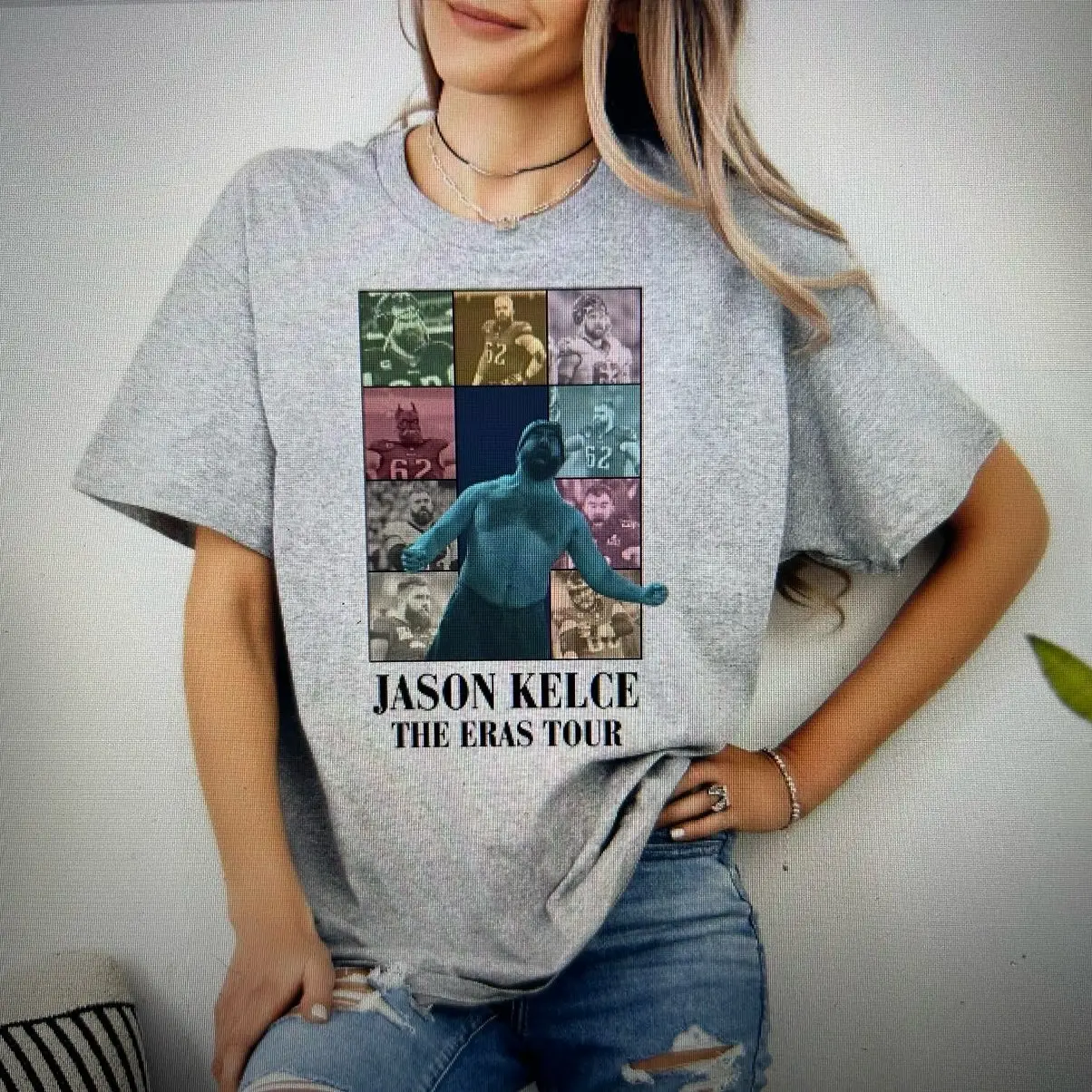 Kelce Cheering Tee
