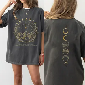 Comfort Colors® Vintage Velaris 2-Sides Tshirt, Velaris City Of Starlight Tshirt, The Night Court Shirt, Bookish