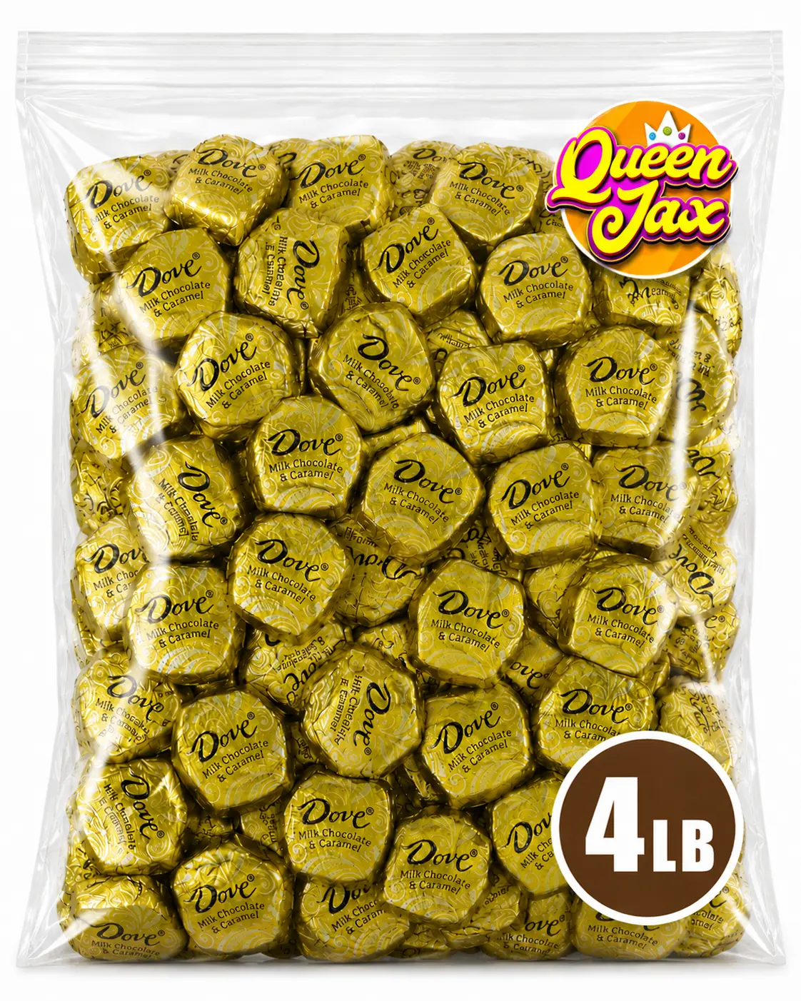 Milk Chocolate & Caramel Candy – 4 LB Bulk Chocolate