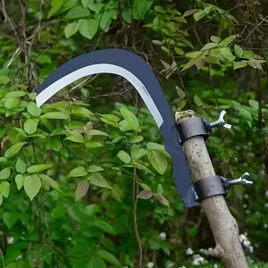 Pruning saw sickle, suitable for lawn trimming, weed removal, and garden maintenance, durable outdoor tool with ergonomic handle, gardening shears, sharp blade, and comfortable grip, Tree Trimmer, Limb Branch Cutter, Garden Anvil Trimmer