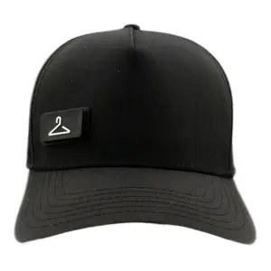 HATT Premium Hat - Unisex Versatile Hat with Hanger, Interchangeable Silicone Patches, Lightweight, Water-Repellent, and Sweat-Proof
