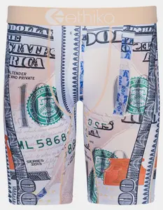 ETHIKA Blue Hunnid$ Staple Mens Boxer Briefs