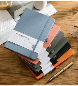 Hardcover notebook 200 pages | 80 gsm, Ink-proof, A5 large / 5.5" × 8.3"/ 14 × 21cm