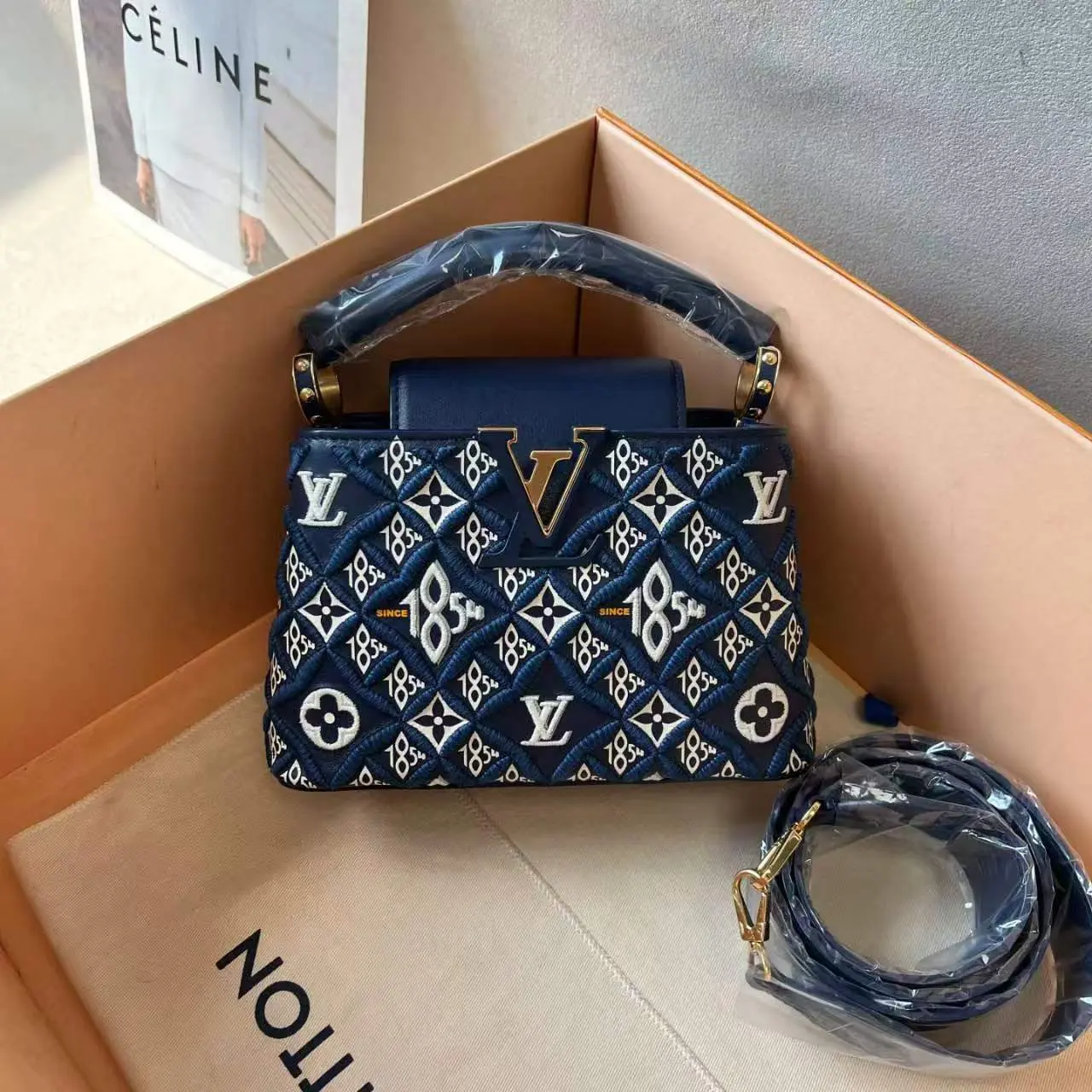Pre-owned Louis Vuitton Capucines mini