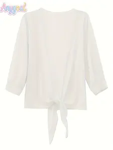 Anygoal Women's Short Cardigan Bolero Shrug Sheer Tie Front Top, Lightweight 3/4 Sleeve Open Front Cover Up, Ultra Thin Lightweight Sheer Sunscreen Cover Ups for Dresses, Daily Outings and Summer Layering,summervibes,meghan markle beach outfit