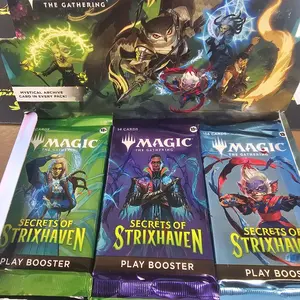 Strixhaven: Secrets of Strixhaven MTG Sealed Booster Box, Hobby Trading Cards, TCG Boosters, TCG Packs, Rare Collectible Cards