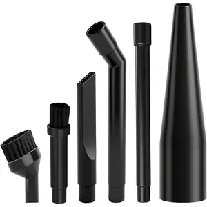 1-1/4"  Cleaning Wet Dry Vac Nozzle Kit, 6- Attachments for Compact Wet Dry Shop Vacuum, Industrial-Grade Shop Vacuum Accessories for Intricate and Detail Cleaning CMXZVBE38668