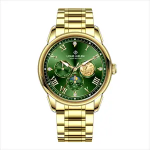 Men's Swiss Watch with Triple Sub-Dial, 42mm, Sapphire Crystal & Super-Luminous