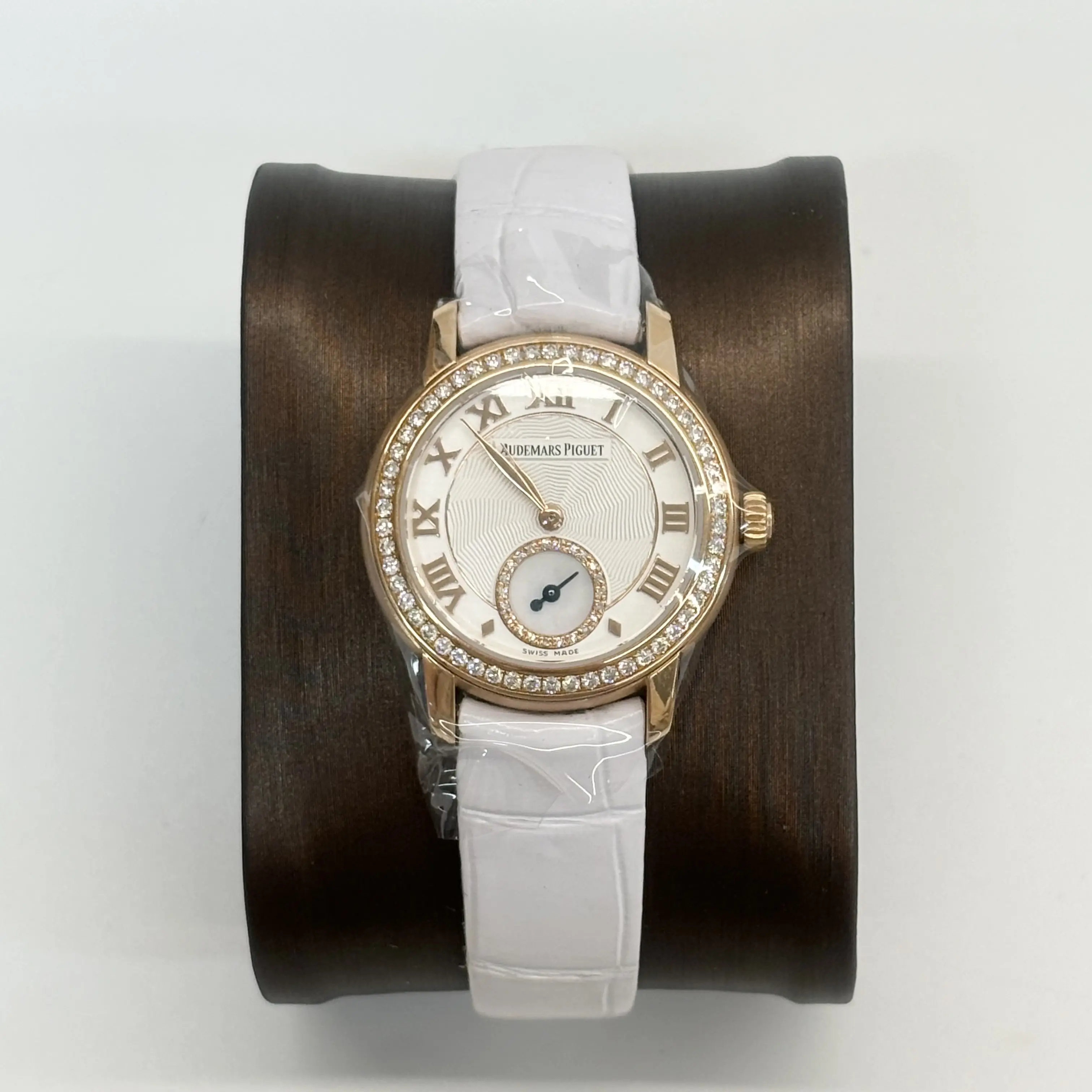 Audemars Piguet Jules Audemars, Model 7228OR.ZZ.A082MR.01, 18K Rose Gold with Original Diamonds, Manual Winding Watch, 28mm Case Diameter, N 23348604