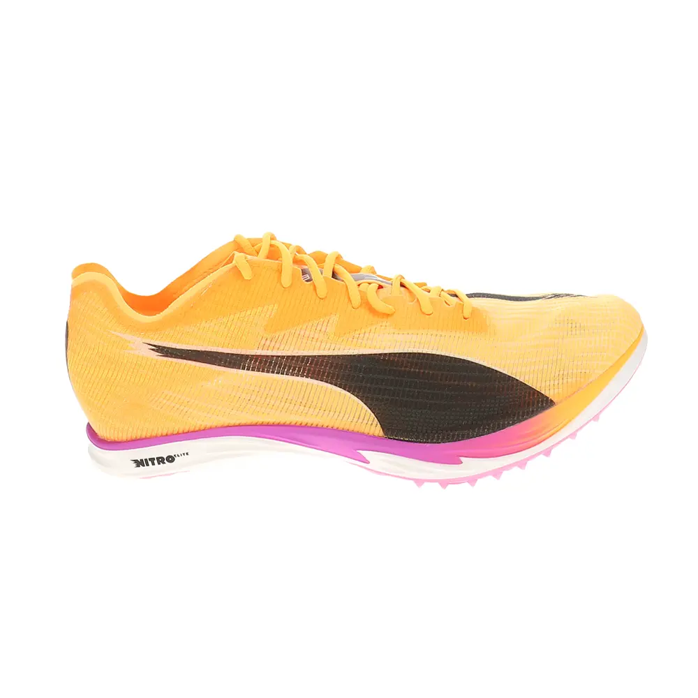 PUMA Mens Mid Distance Nitro Elite 3 & Field Distance Spikes Running Sneakers Shoes - Orange PUMA Mens Mid Distance Nitro Elite 3 & Field Distance Spikes Running Sneakers Shoes - Orange