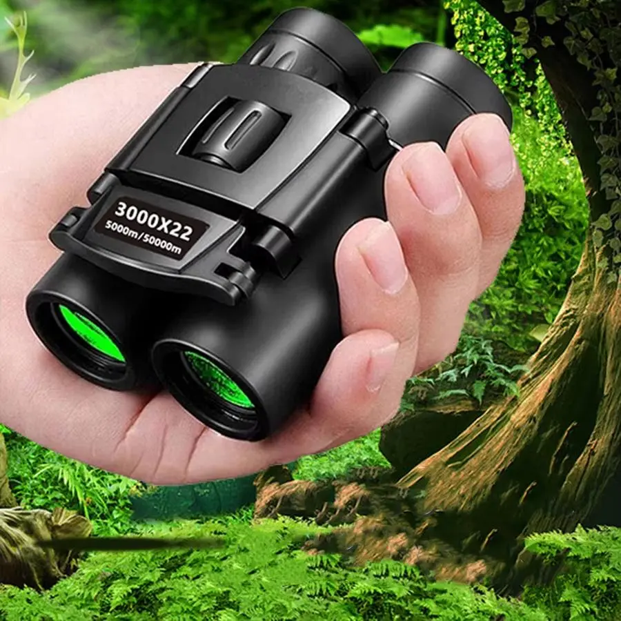 3000x22 High Definition Binoculars, Professional Long Range Zoom Binoculars, Outdoor Hunting Binoculars, Camping & Bird Watching Binoculars, HD Binoculars