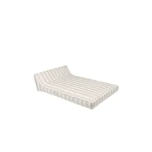 Sunnylife Luxe Double Lounger in Oyster Stripe