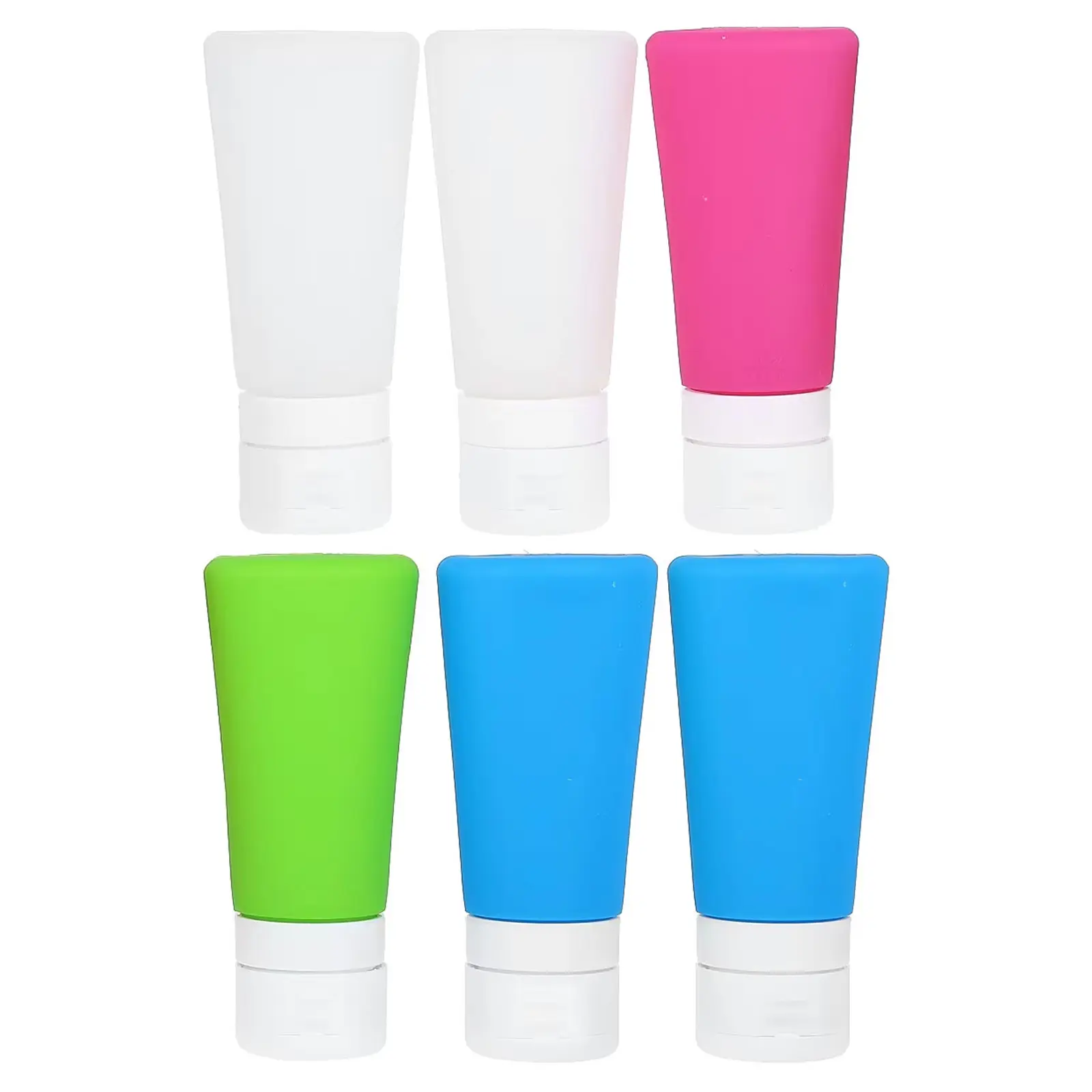 Flents Essentials, 6 Silicone Bottles, 3 oz Each