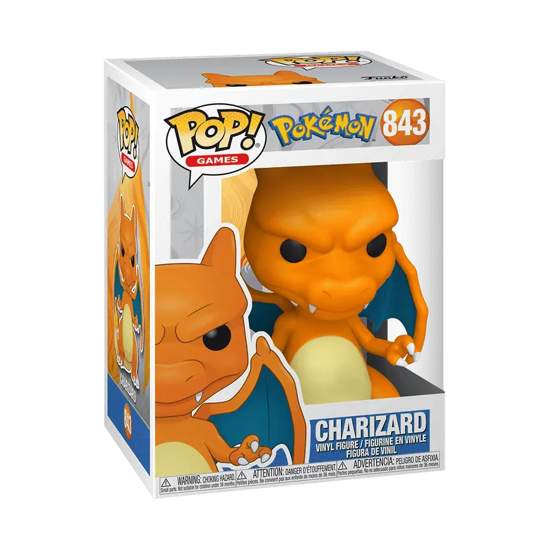 Funko Pop! Pokemon - Charizard #843 Collectible Pop Vinyl Figure