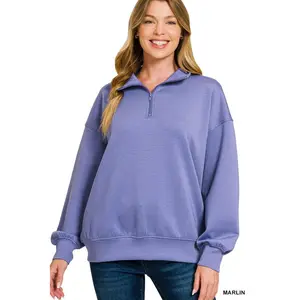 Scuba Half Zip Pullover - Mixed