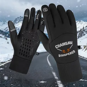 2026 new unisex Chainsaw Gloves for Men Women Anti-Slip Durable Work Gloves Thickened Winter Protection Comfortable Breathable Cut-Resistant Design Must-Have for Chainsaw Whisperer