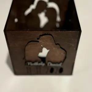 Personalized Tea Light Candle Box - Perfect for Home Decor