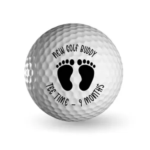 Pregnancy Announcement, Custom Golf Balls, Pregnancy Reveal, Grandpa Announcement, New Golfing Buddy, New To The Club, Promoted to Grandpa