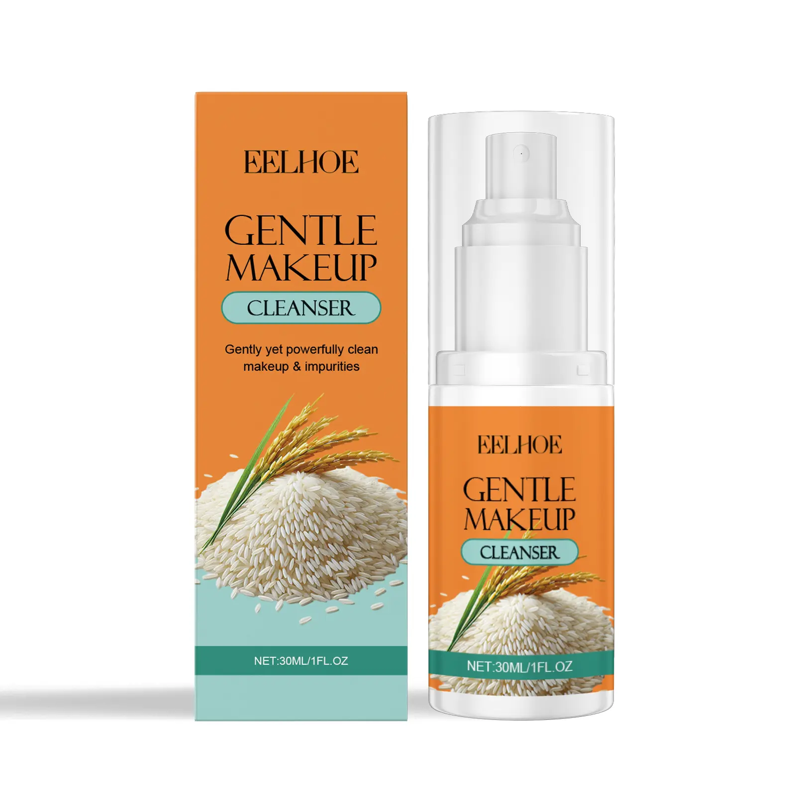 EELHOE "Rice Gentle Cleansing Water – Mild Makeup Remover for Face, Purifies, Hydrates & Refreshes the Skin"