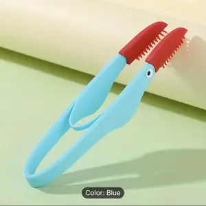 Gentle Silicone Eye Cleanser for Pet + Hassle-free Tear Stain Removal + Soft, Safe, Non-Charged Pet Grooming Tool