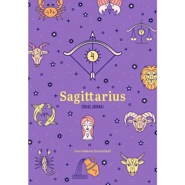 Sagittarius Zodiac Journal: (Astrology Blank Journal, Gift for Women) by Cerridwen Greenleaf (Paperback)