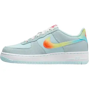 Nike Air Force 1 BG Glacier Blue/Total Orange (HF4782 474)