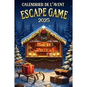 USED-Calendrier de l’Avent Escape Game 2025: 24 défis de réflexion et casse-têtes pour une aventure magique de Noël by Léa Dupont (Paperback)