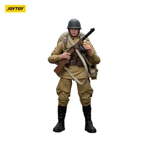 Joytoy 1/18 High-Detail Soviet Infantry Action Figure Set - Collectible Model Figure, Suitable for Ages 12+