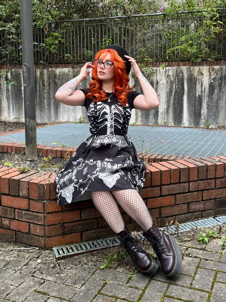 RETRO STAGE Women's 1950s Vintage Black Lace-Up Costume Dress - Women's Clothes, Halloween-Themed Casual Dresses, Elegant Clothes for Summer Themed Events, Versatile Fashion Piece with Accessoriessummer dresses vacation outfits