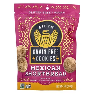Siete Grain Free Cookies, Mexican Shortbread , 4.5 oz (127.6 g)