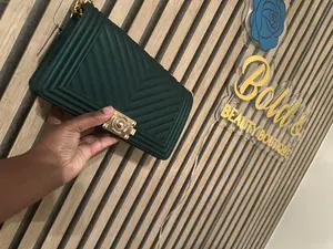 Money Green Handbag - Vibrant Green Color Handbag for Everyday Use Carrying Money and Essentials Practical and Stylish
