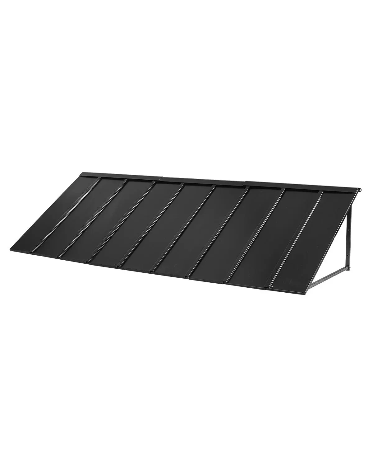 【SummerFinds】VEVOR Fixed Metal Awning 104 x 36 in, Window Awning Door Canopy, Stable Triangle Steel Frame Awnings for Doors Exterior Rain, Snow & Sunlight Protection for Door Entrance, Windows, Porches, Balconies