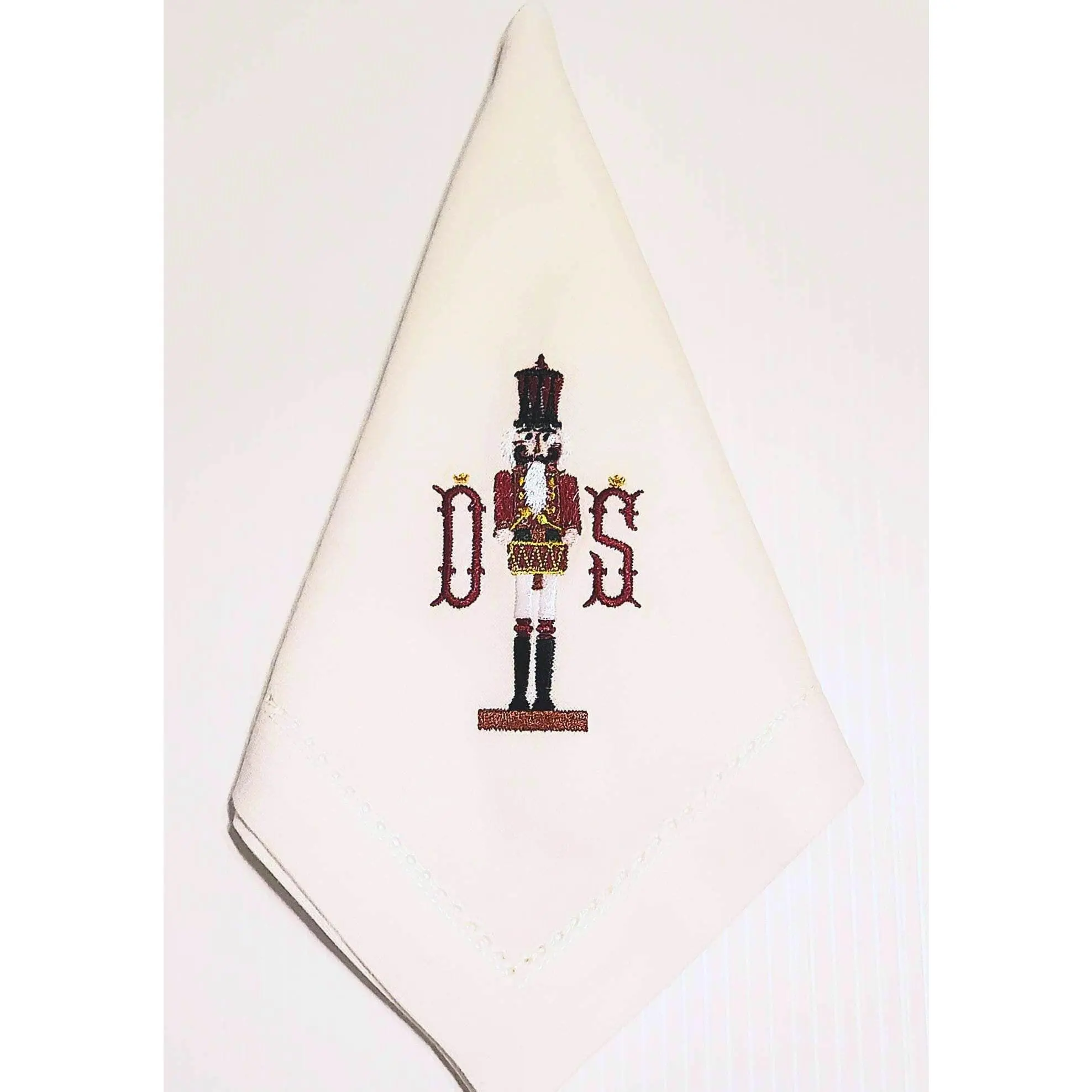 Nutcracker Monogrammed Dinner Napkins