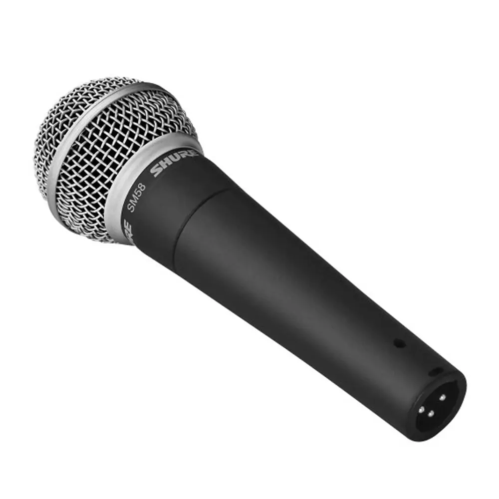 Shure SM58 Vocal Microphone, Unisex Durable Model with Engineering and Durability, Ideal for Comedians and Gig Performances