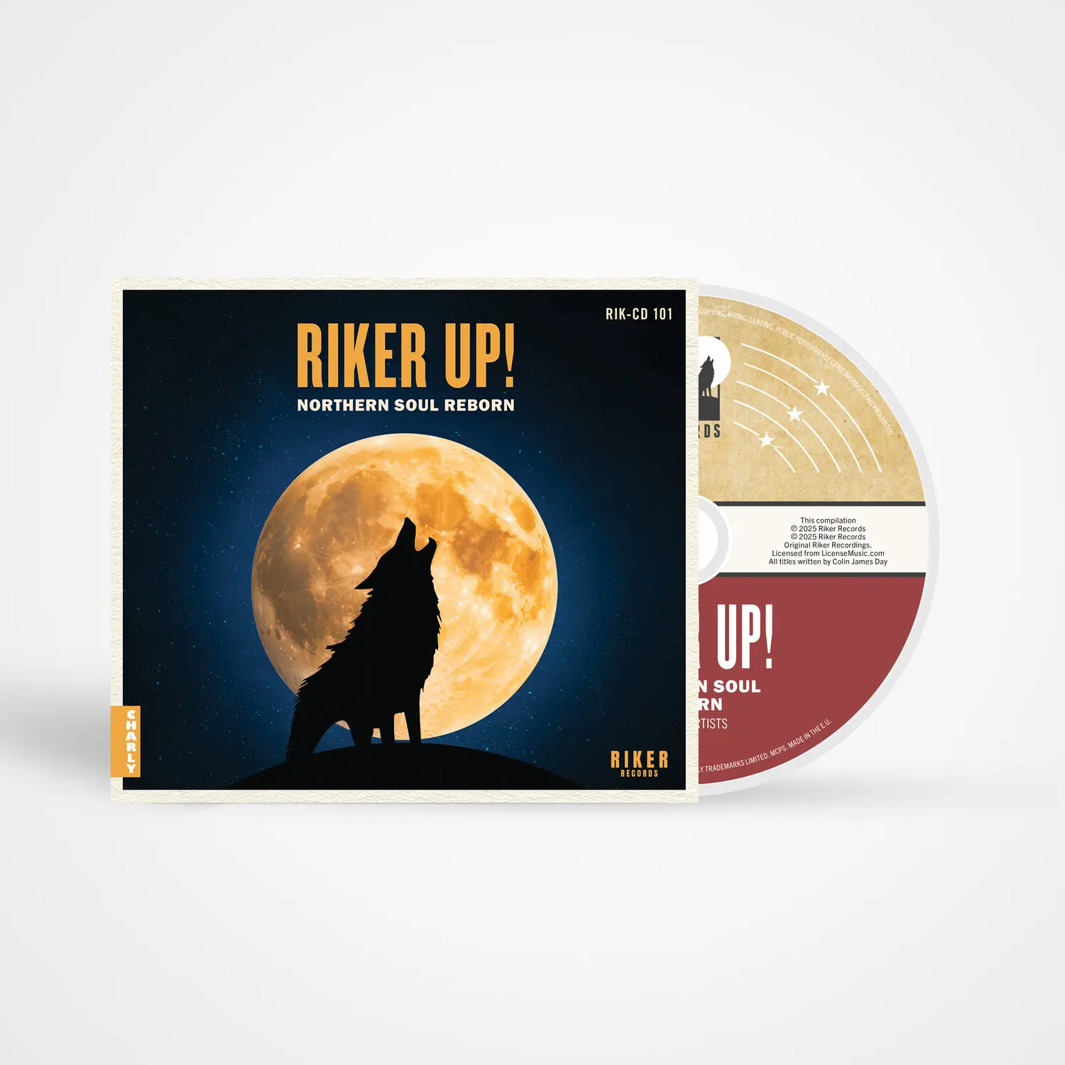 Various Artists - Riker Up! 2025 Release Soul/R&B Band Compilation CD, Multiple Acts, Bonus Tracks, Digipack Packaging, Clean Content, No Age Restriction, Music Album, English