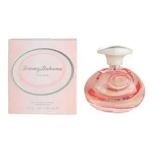 Tommy Bahama For Her Eau de Parfum (EDP) Spray - 3.4 fl oz (100 ml Bottle), Single Item, Fruity Floral Women's Fragrance with Mandarin Top Notes, Honeysuckle, Fragrances Vanilla, Gardenia Base Scent, Elegant, Girly, Alluring Aroma, New in Box, Gardenia Sc
