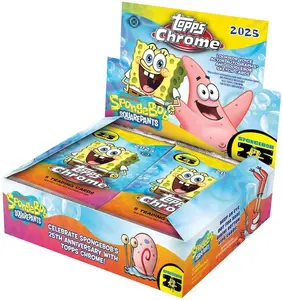 2025 SPONGEBOB TOPPS CHROME HOBBY BOX