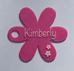 Stanley 40oz 3D Printed flower nameplate for Flowstate Quencher H2.0 tumbler