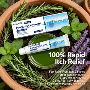 Antifungal & Psoriasis Cream for Eczema Relief, Itchy Skin, Ringworm, Tinea, Scalp Fungus, Jock Itch & Athlete’s Foot – Plant-Based Herbal Formula, Fast Soothing Itch Relief, Deep Hydration, Gentle Daily Skin Care for Body, Scalp & Groin – 20g